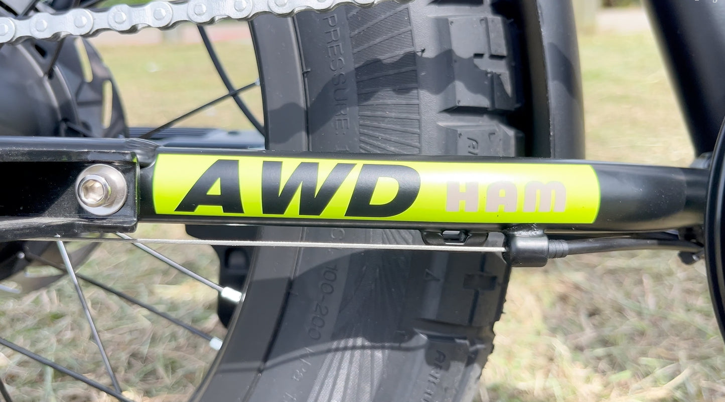 Dual Motor | Dual Battery E-Bike for Adults - Ham