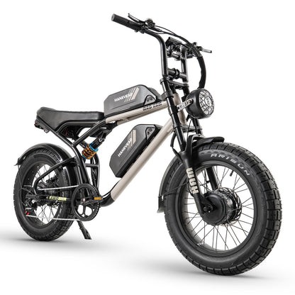 Dual Motor | Dual Battery E-Bike for Adults - Ham